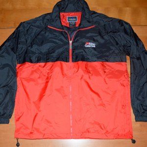 Abu Garcia Men’s Red & Black ( Holloway ) Zip Up Fishing Jacket Size Medium NICE
